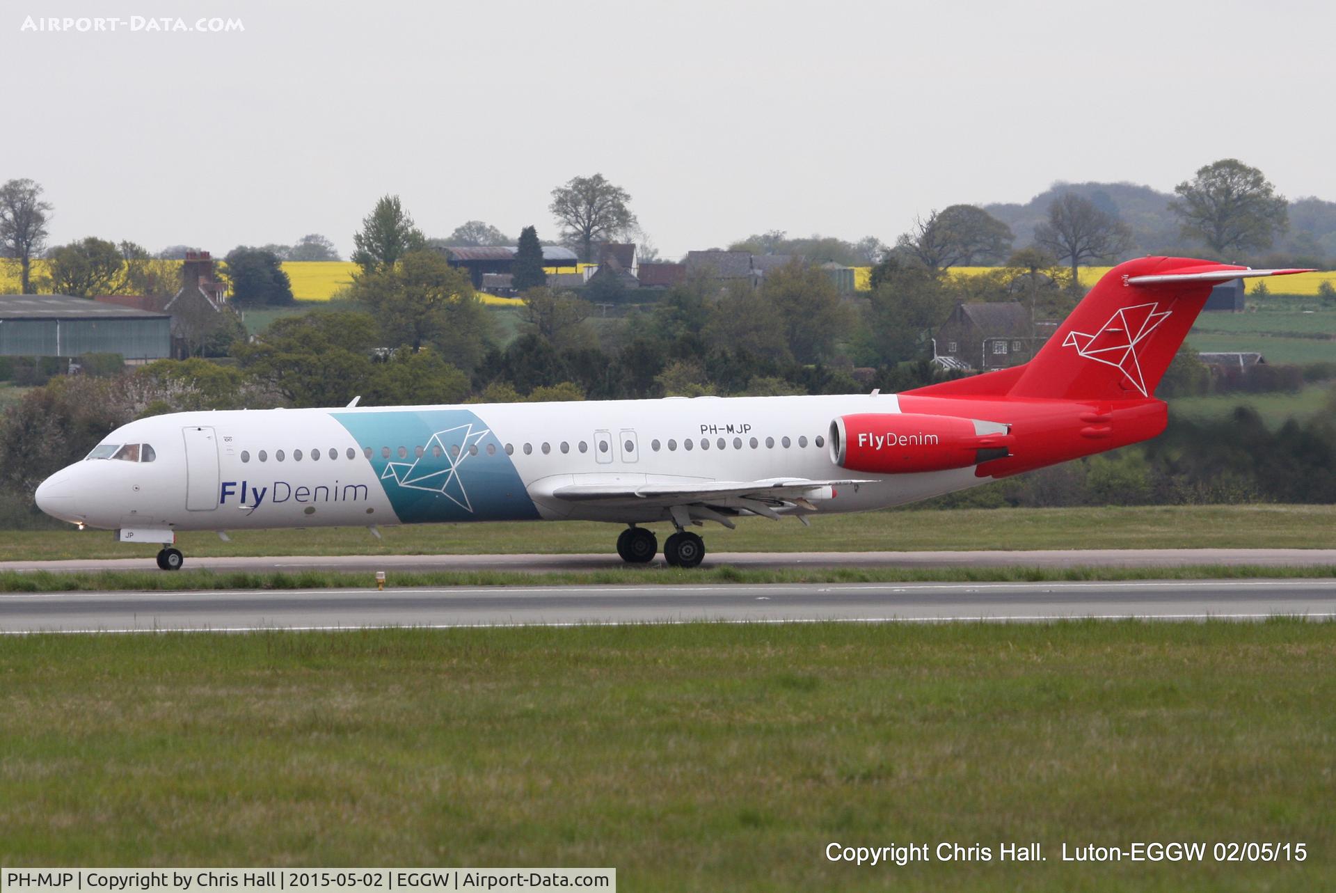 PH-MJP, 1995 Fokker 100 (F-28-0100) C/N 11505, Denim Air