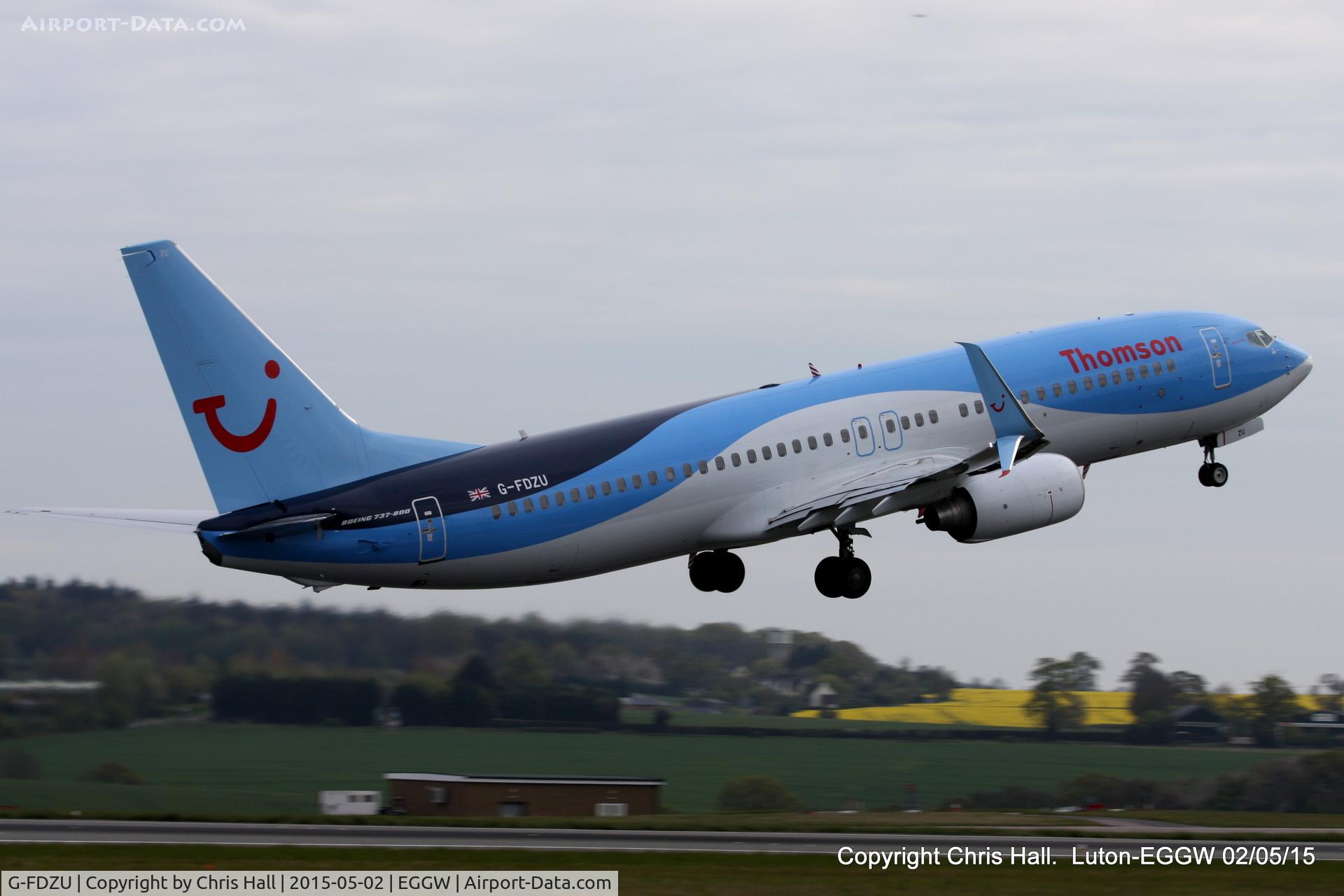 G-FDZU, 2011 Boeing 737-8K5 C/N 37253, Thomson
