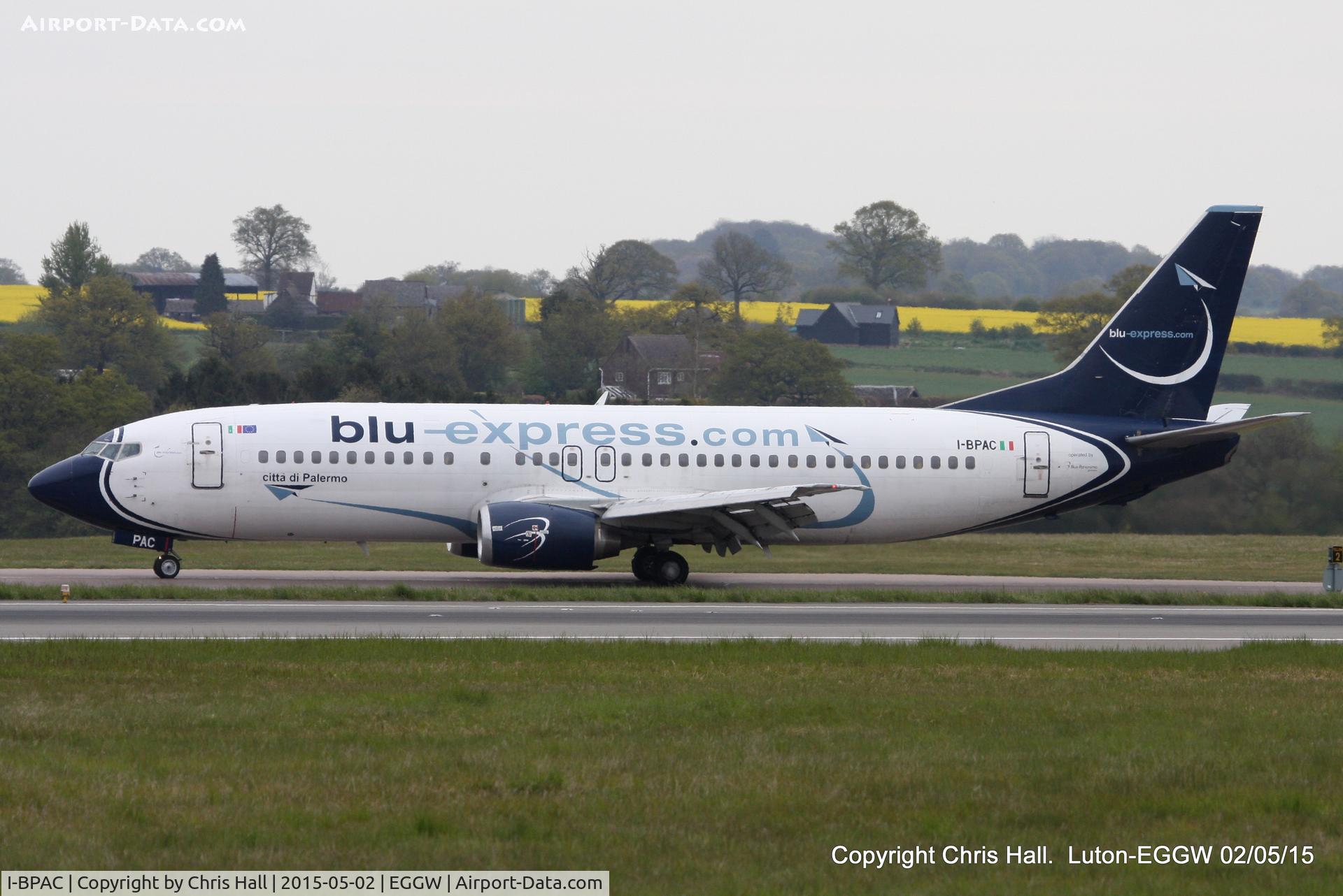 I-BPAC, 1992 Boeing 737-4K5 C/N 27074, Blu-Express