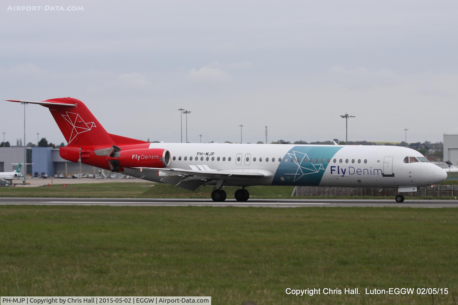PH-MJP, 1995 Fokker 100 (F-28-0100) C/N 11505, Denim Air