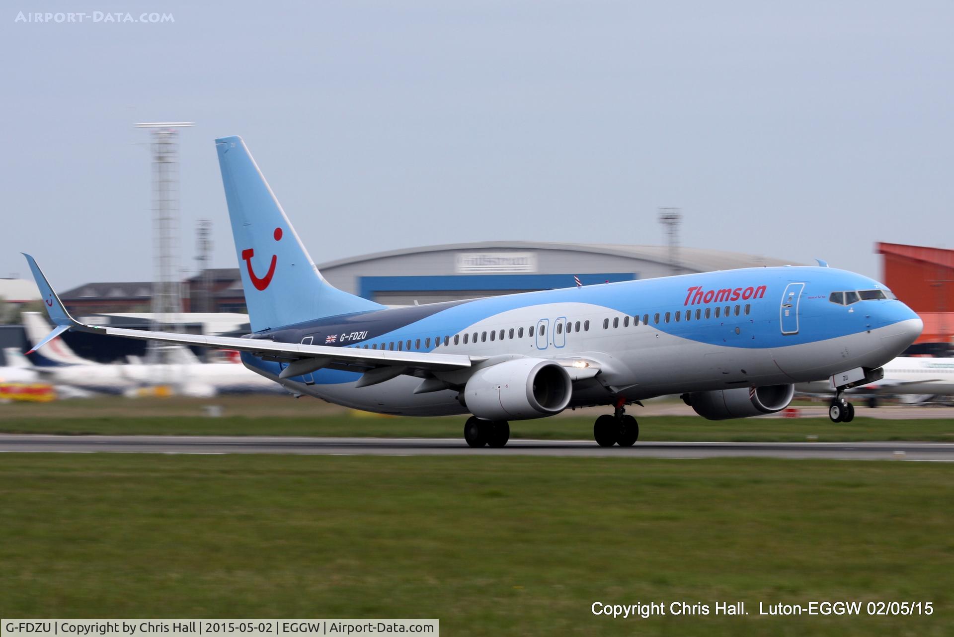 G-FDZU, 2011 Boeing 737-8K5 C/N 37253, Thomson