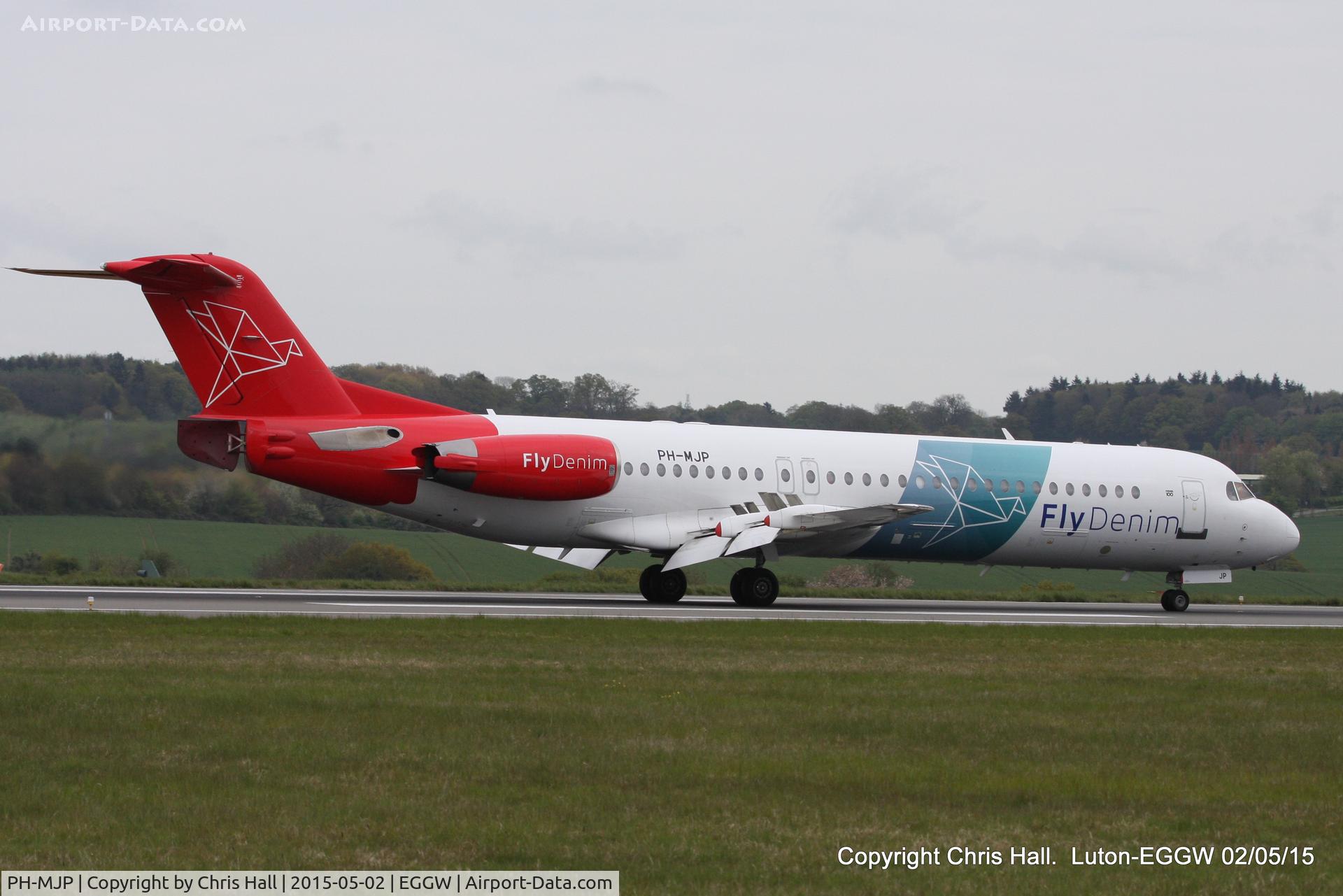 PH-MJP, 1995 Fokker 100 (F-28-0100) C/N 11505, Denim Air