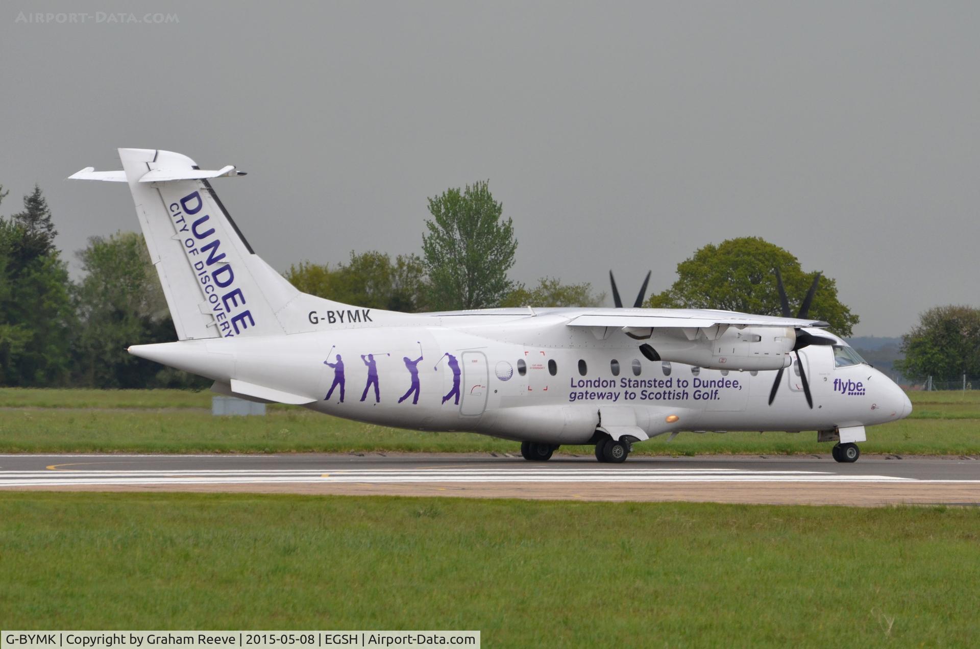 G-BYMK, 1996 Dornier 328-100 C/N 3062, In new livery.