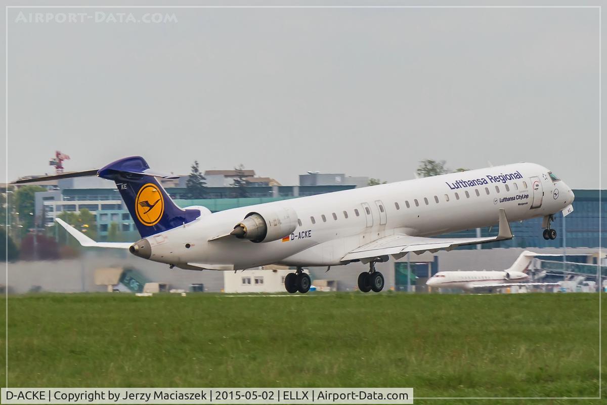 D-ACKE, 2006 Bombardier CRJ-900LR (CL-600-2D24) C/N 15081, Canadair CL-600-2D24 Regional Jet CRJ-900LR