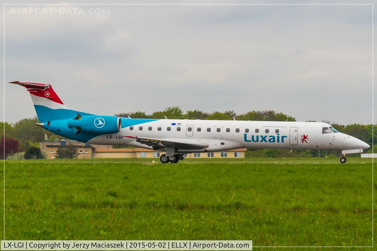 LX-LGI, 2000 Embraer EMB-145LU (ERJ-145LU) C/N 145369, Embraer EMB-145LU