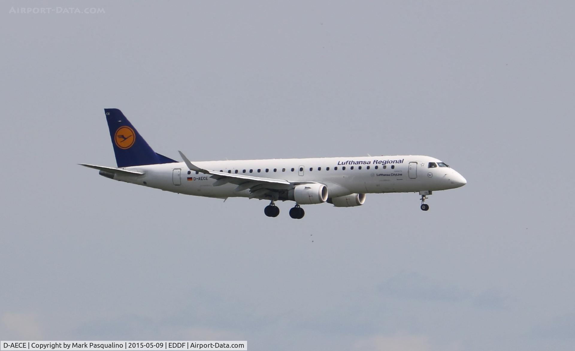 D-AECE, 2010 Embraer 190LR (ERJ-190-100LR) C/N 19000341, ERJ-190-100LR