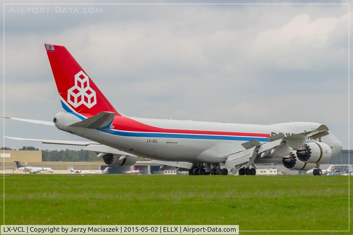 LX-VCL, 2015 Boeing 747-8R7F C/N 35823, 2015 Boeing 747-8R7F
