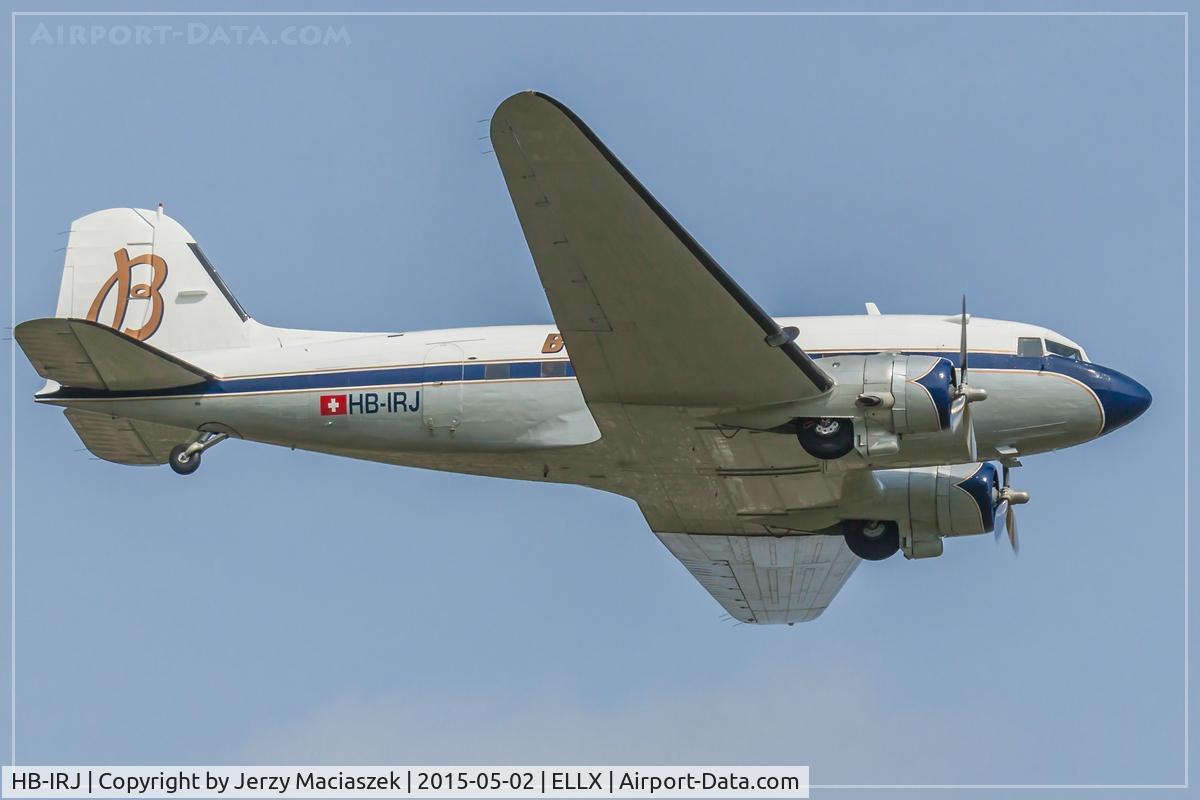 HB-IRJ, 1940 Douglas DC-3A-S4C4G C/N 2204, Douglas DC3A-S4C4G