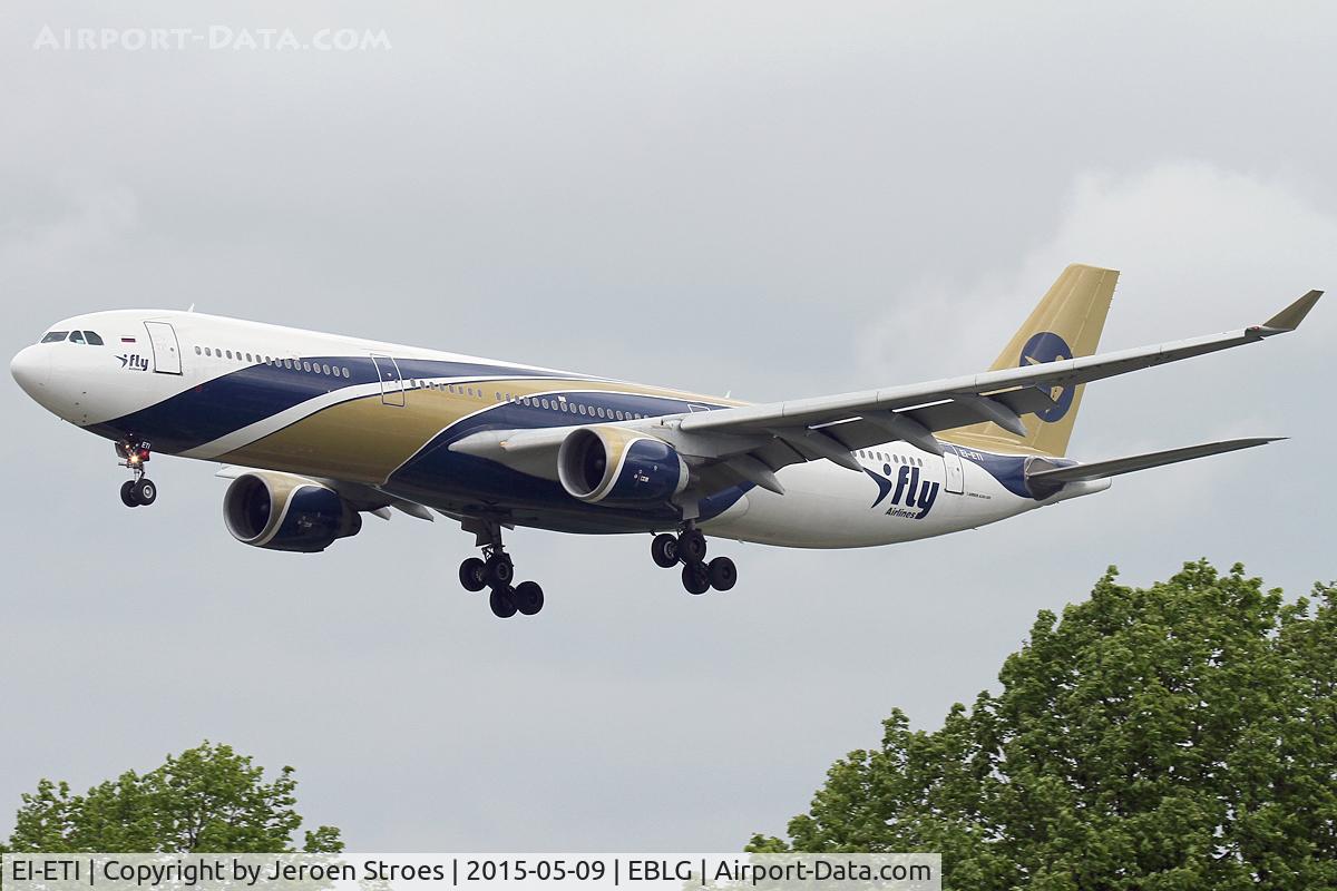 EI-ETI, 1997 Airbus A330-322 C/N 171, Liege airport