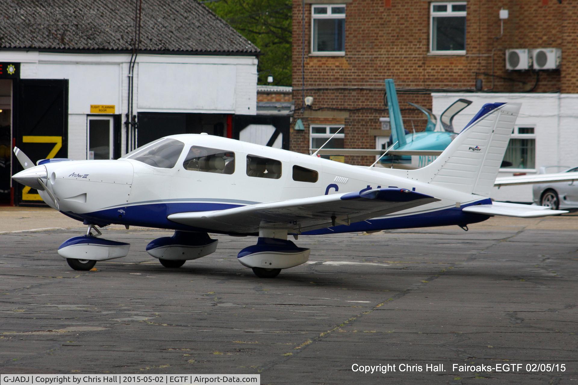 G-JADJ, 1995 Piper PA-28-181 Cherokee Archer III C/N 2843009, Fairoaks resident