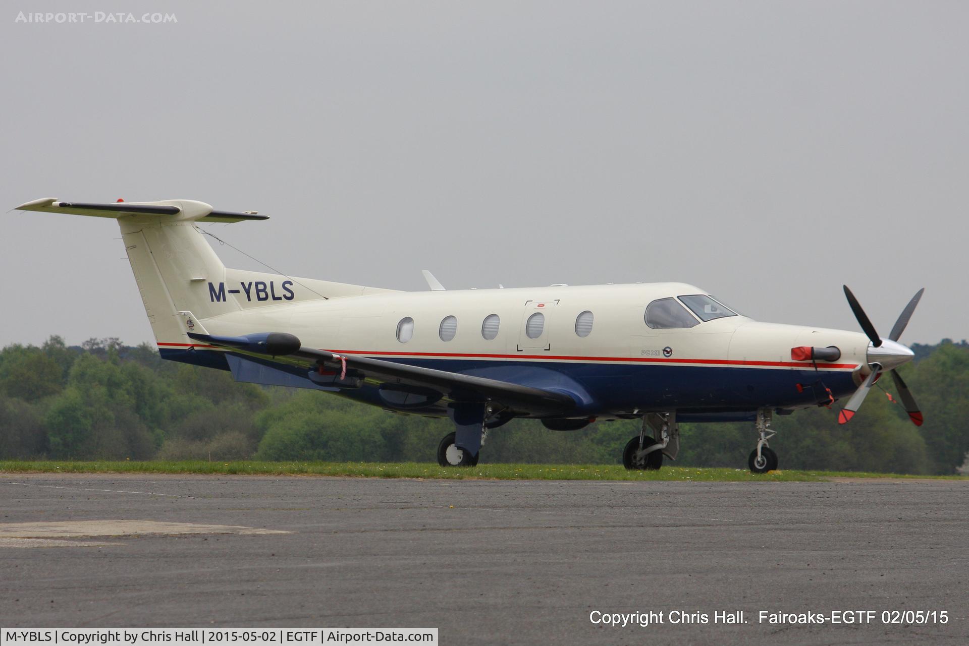 M-YBLS, 1997 Pilatus PC-12/45 C/N 176, Fairoaks resident