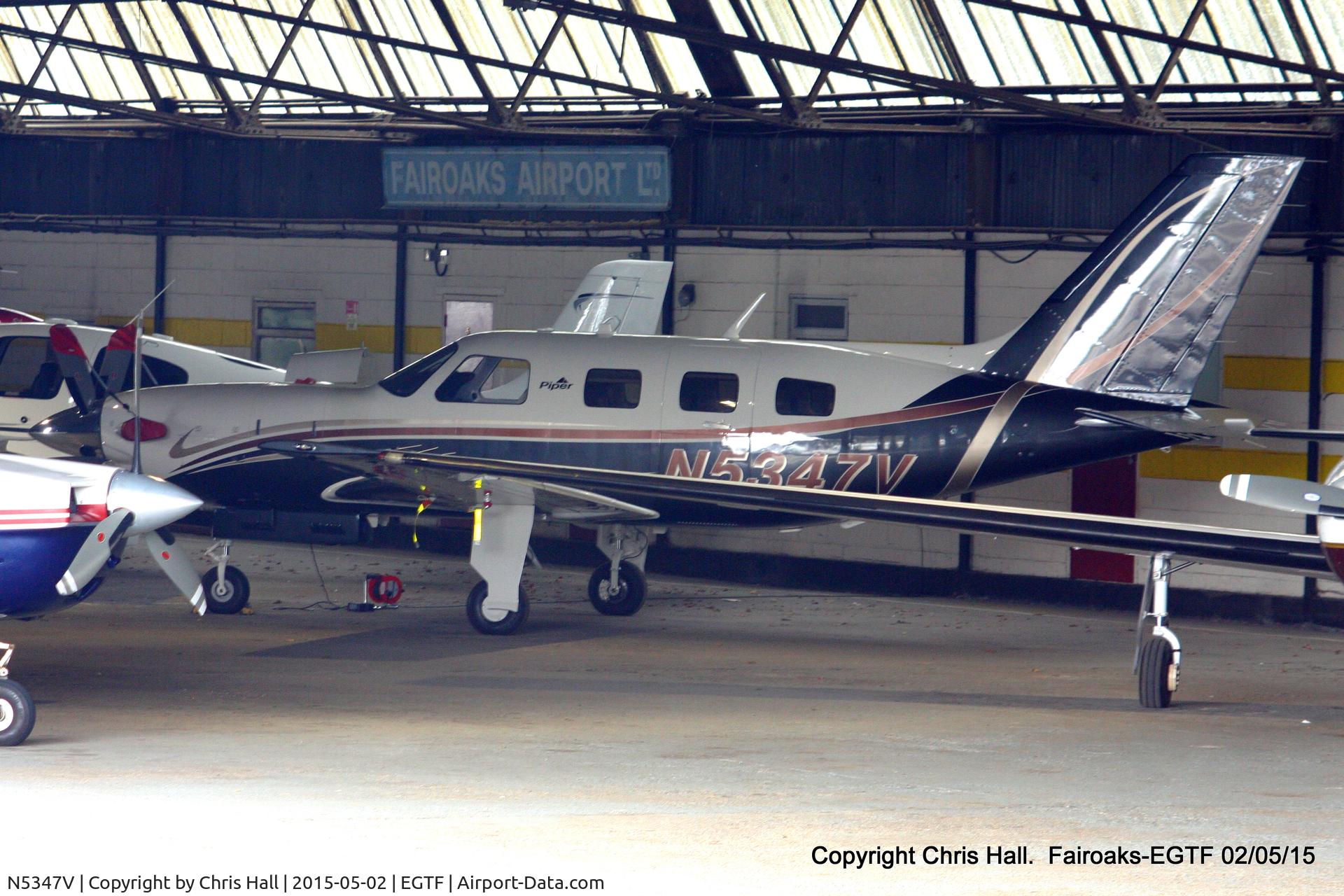 N5347V, Piper PA-46-500TP C/N 4697126, Fairoaks resident
