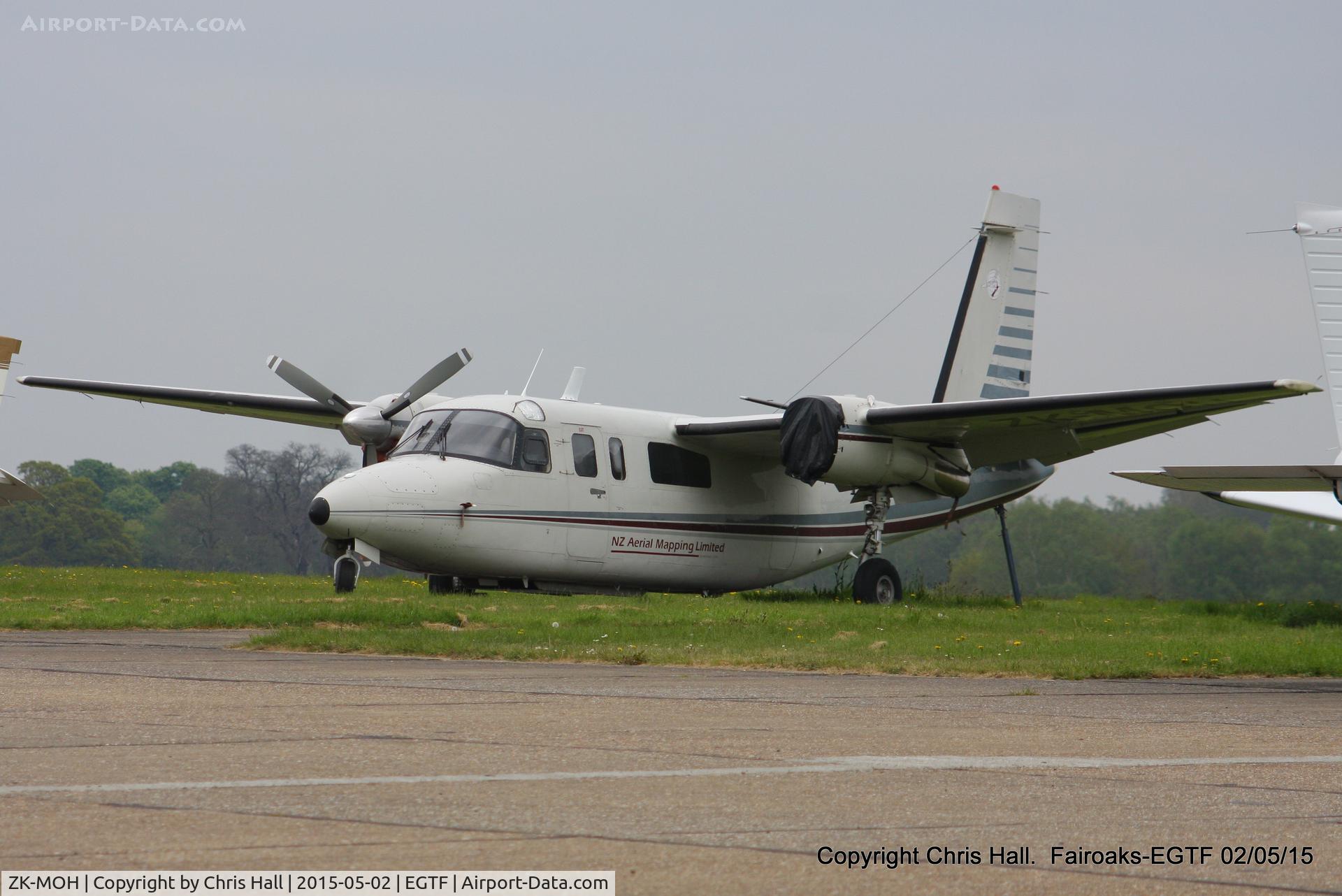 ZK-MOH, 1972 Aero Commander 690 C/N 11006, at Fairoaks