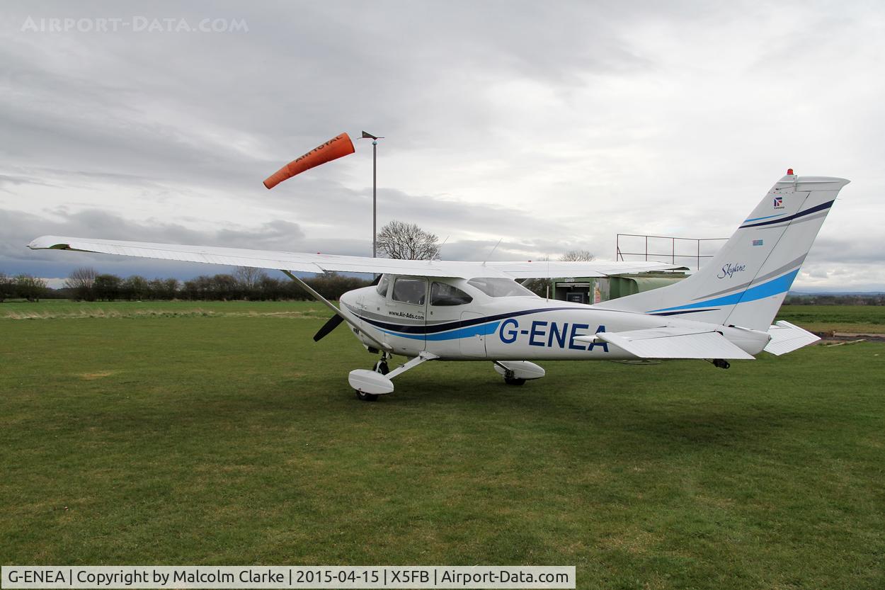 G-ENEA, 1971 Cessna 182P Skylane C/N 182-60895, Cessna 182P Skylane at Fishburn Airfield UK, April 15th 2015.