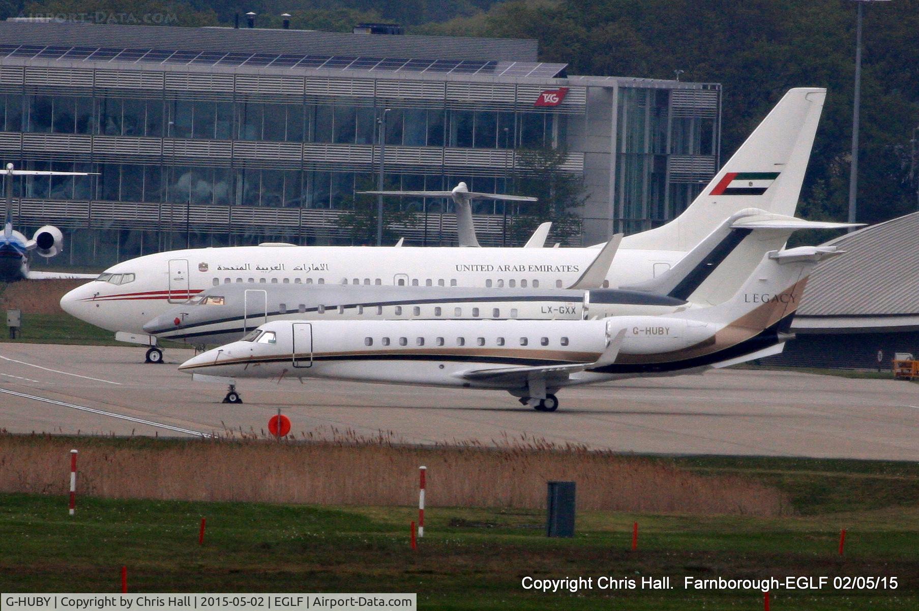 G-HUBY, 2005 Embraer EMB-135BJ Legacy C/N 14500854, London Executive Aviation
