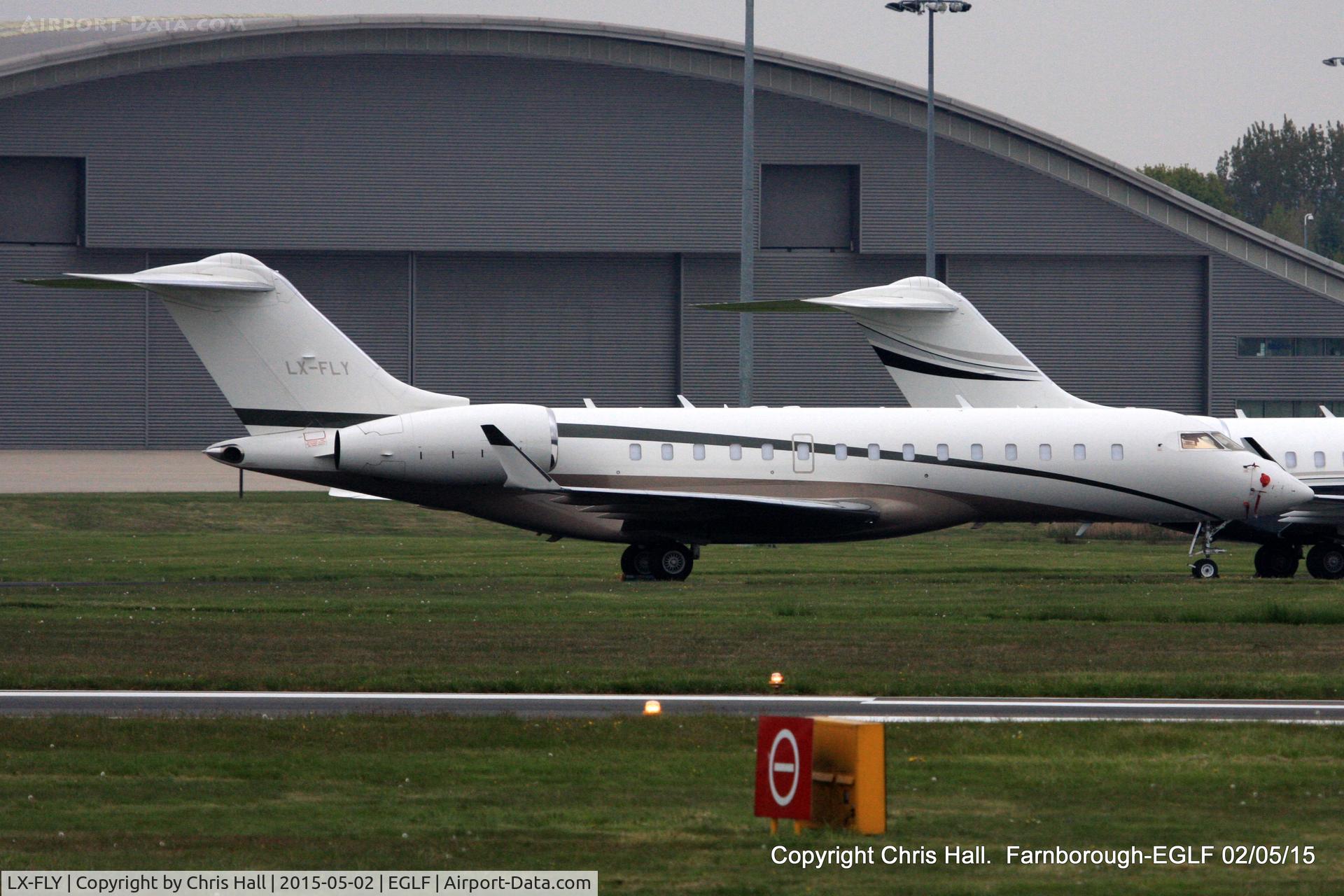 LX-FLY, 2008 Bombardier BD-700-1A10 Global Express C/N 9252, Global Jet Luxembourg