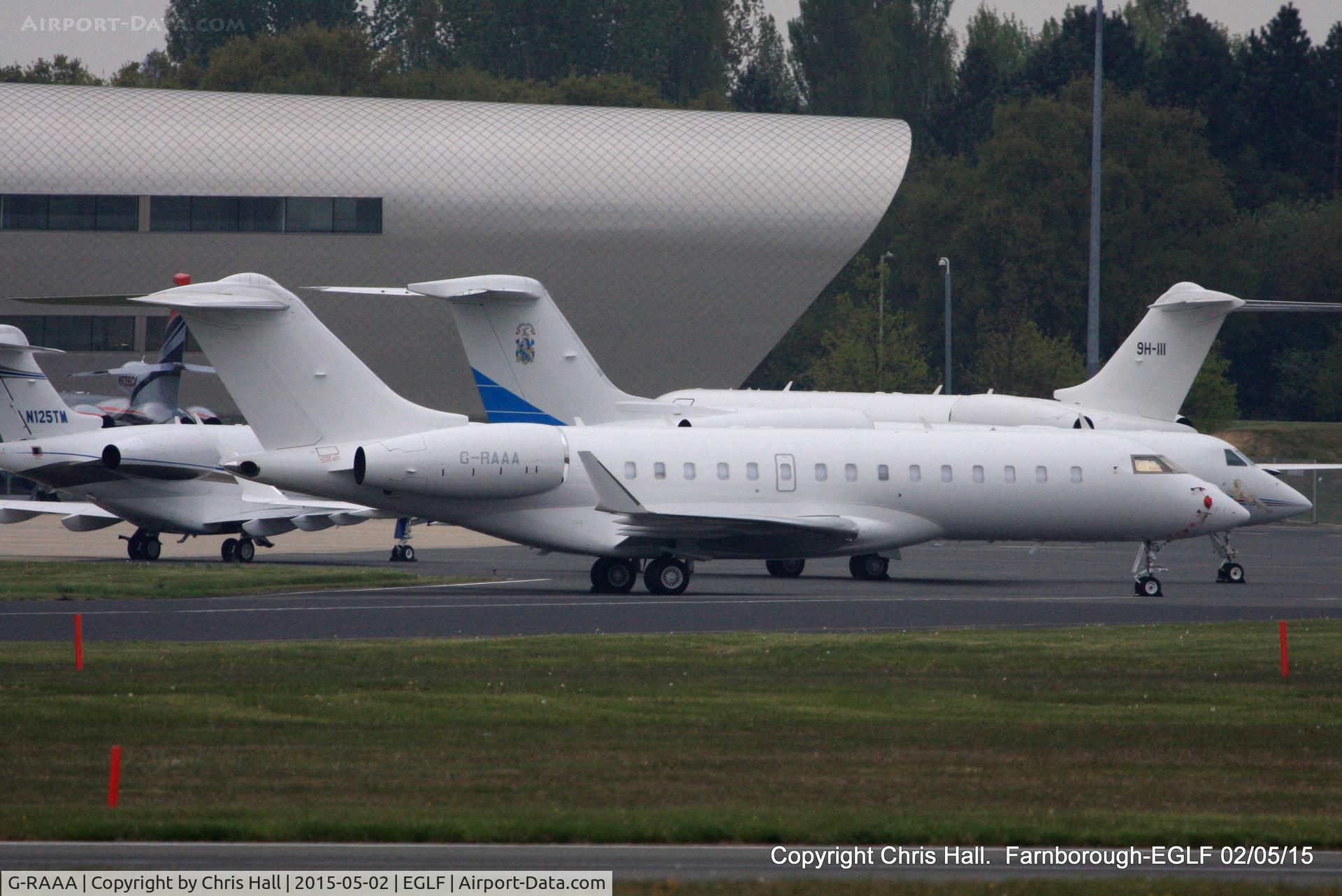 G-RAAA, 2010 Bombardier BD-700-1A10 Global Express C/N 9423, Ocean Sky (UK) Ltd
