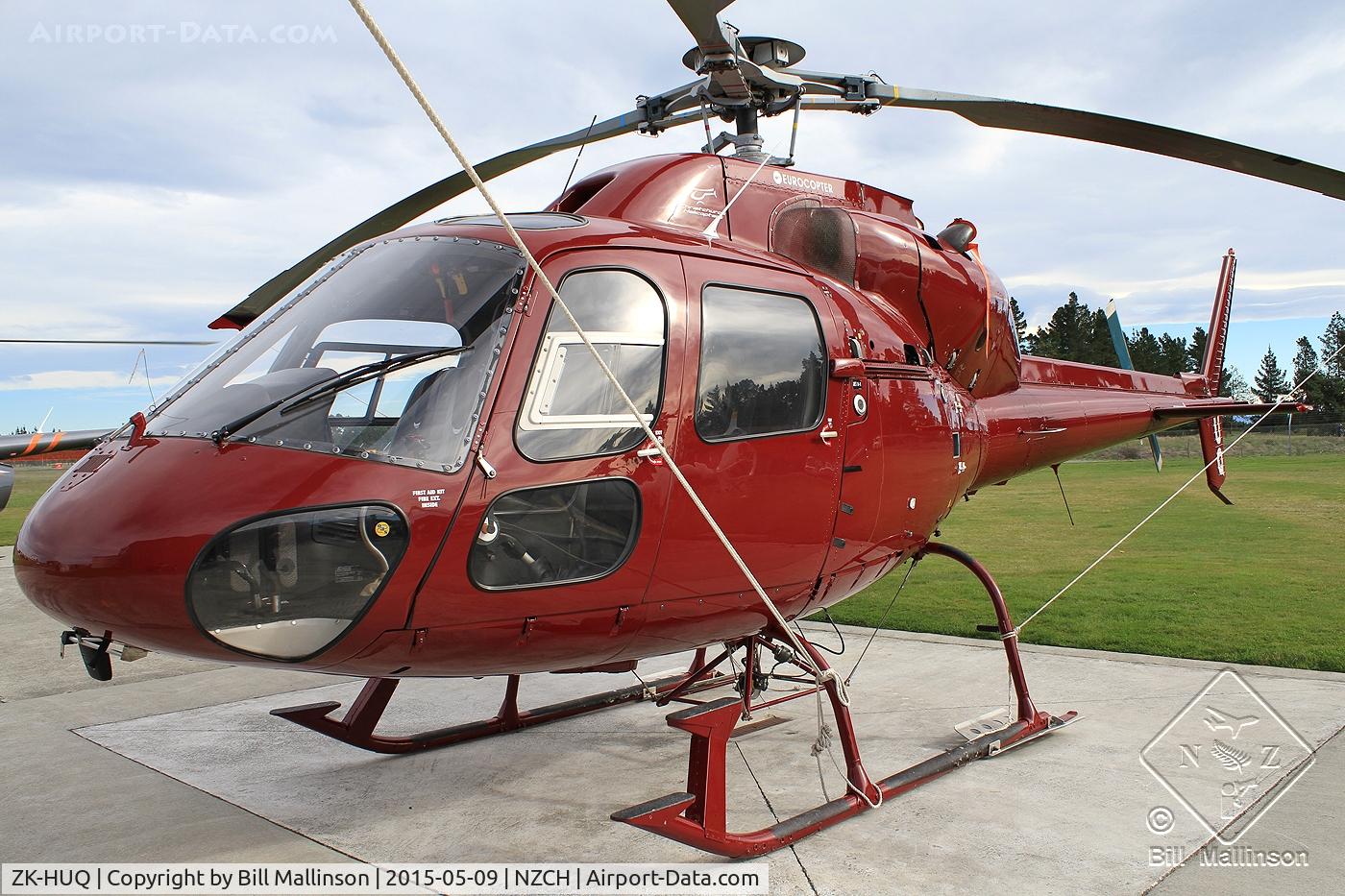ZK-HUQ, Aerospatiale AS-355F-2 Ecureuil 2 C/N 5512, Resting up
