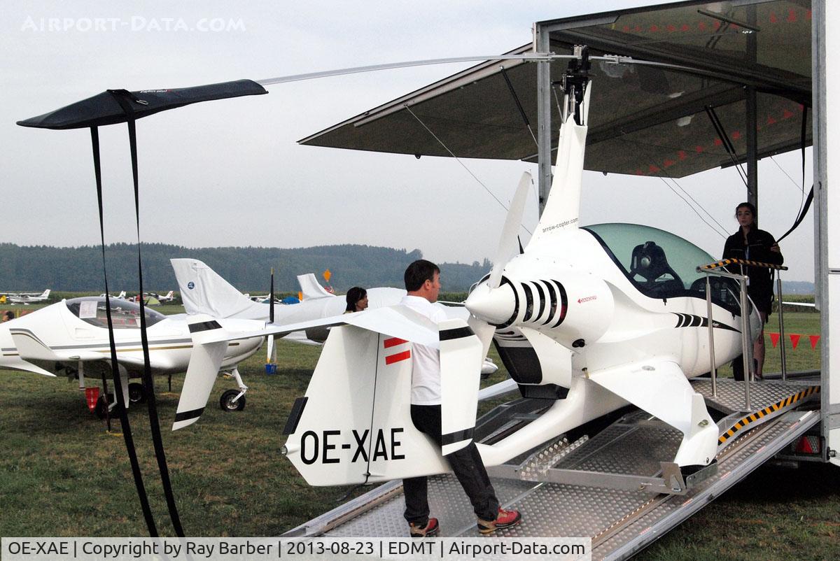 OE-XAE, 2013 FD-Composites ArrowCopter AC-20 C/N 025, FD Composites Arrow Copter AC-20 [025] Tannheim~D 23/08/2013