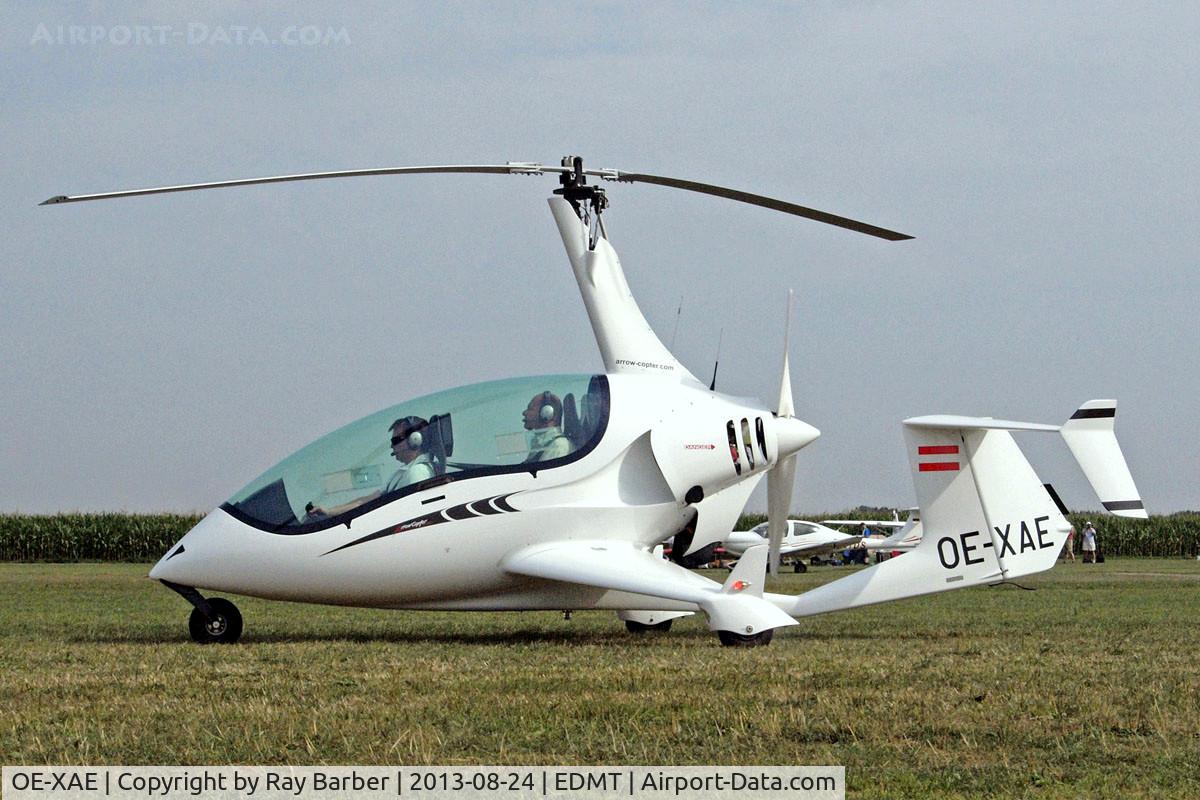 OE-XAE, 2013 FD-Composites ArrowCopter AC-20 C/N 025, FD Composites Arrow Copter AC-20 [025] Tannheim~D 24/08/2013