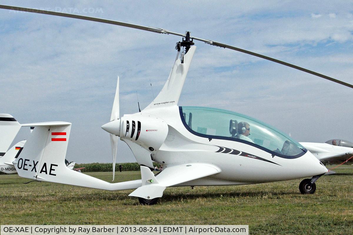 OE-XAE, 2013 FD-Composites ArrowCopter AC-20 C/N 025, FD Composites Arrow Copter AC-20 [025] Tannheim~D 24/08/2013