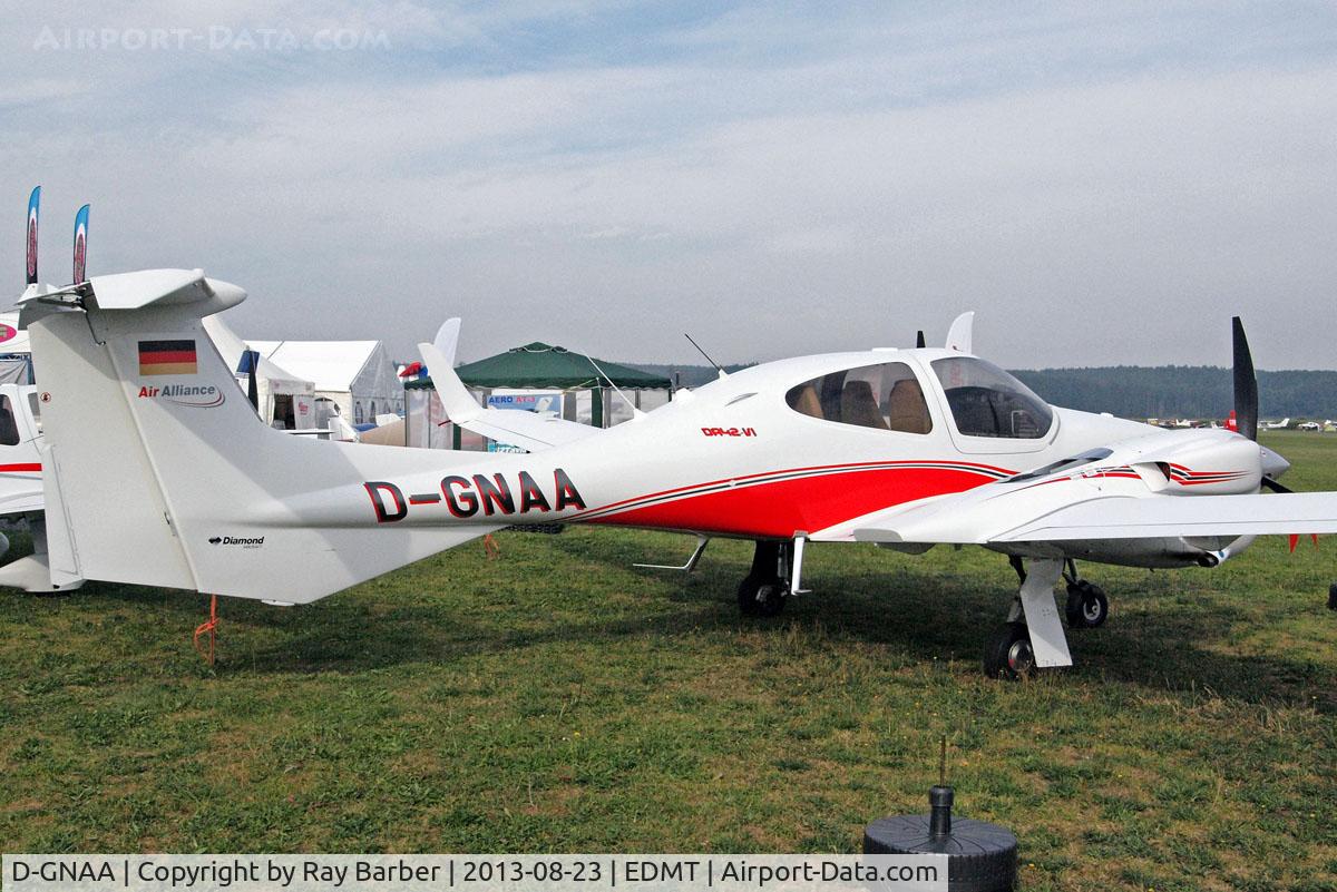 D-GNAA, 2013 Diamond DA-42NG Twin Star C/N 42.N116, Diamond DA.42NG Twin Star [42.N116] (Air Alliance) Tannheim~D 23/08/2013