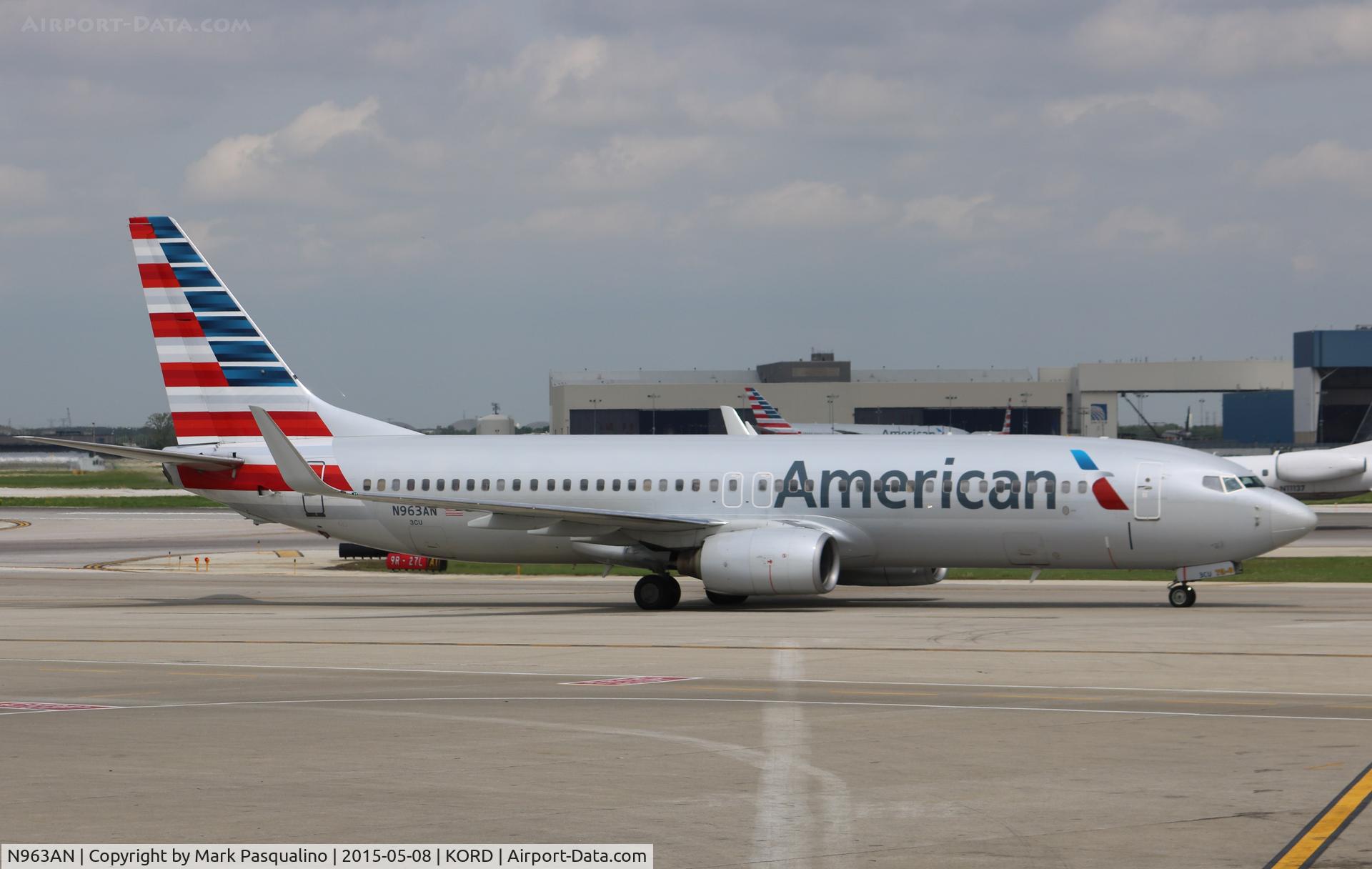 N963AN, 2001 Boeing 737-823 C/N 29543, Boeing 737-800