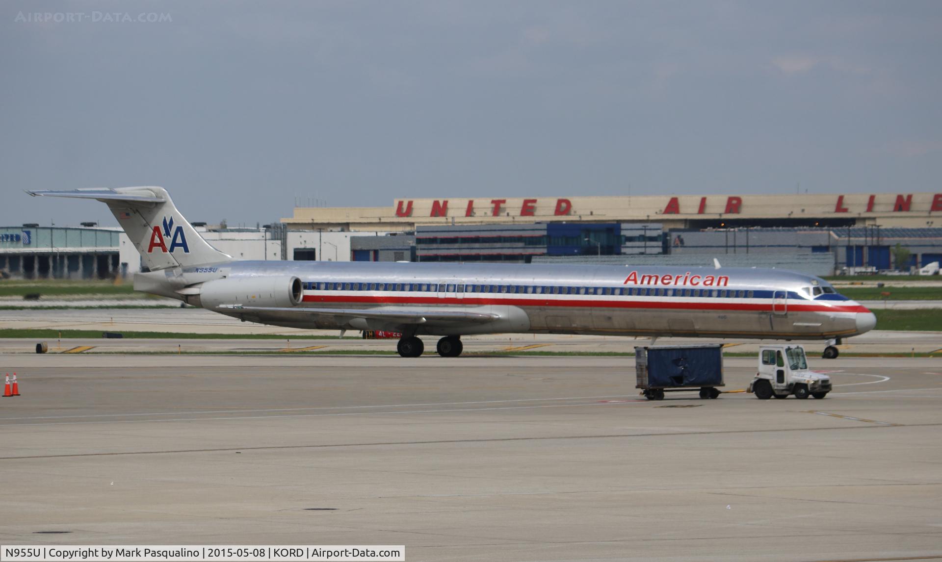 N955U, 1987 McDonnell Douglas MD-82 (DC-9-82) C/N 49427, MD-82