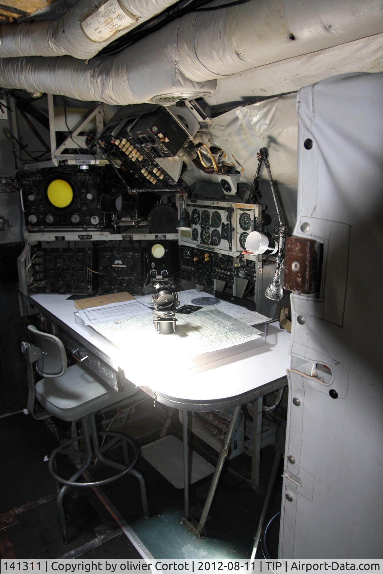 141311, 1956 Lockheed EC-121K Warning Star C/N 1049A-4435, inside the EC-121