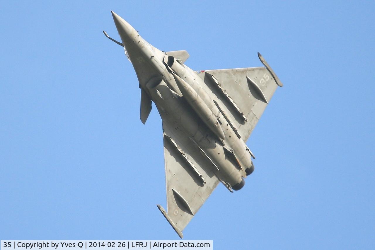 35, 2012 Dassault Rafale M C/N 35, Dassault Rafale M, Break over Landivisiau Naval Air Base (LFRJ)