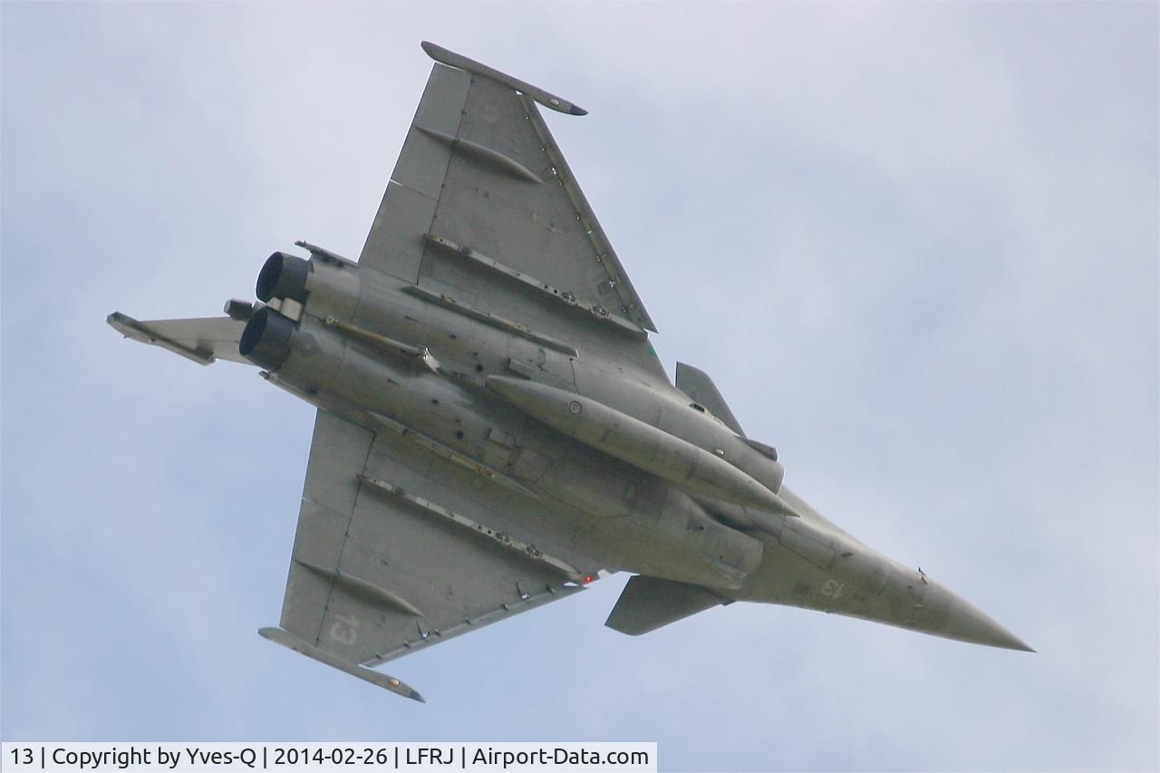 13, Dassault Rafale M C/N 13, Dassault Rafale M, Break over Landivisiau Naval Air Base (LFRJ)
