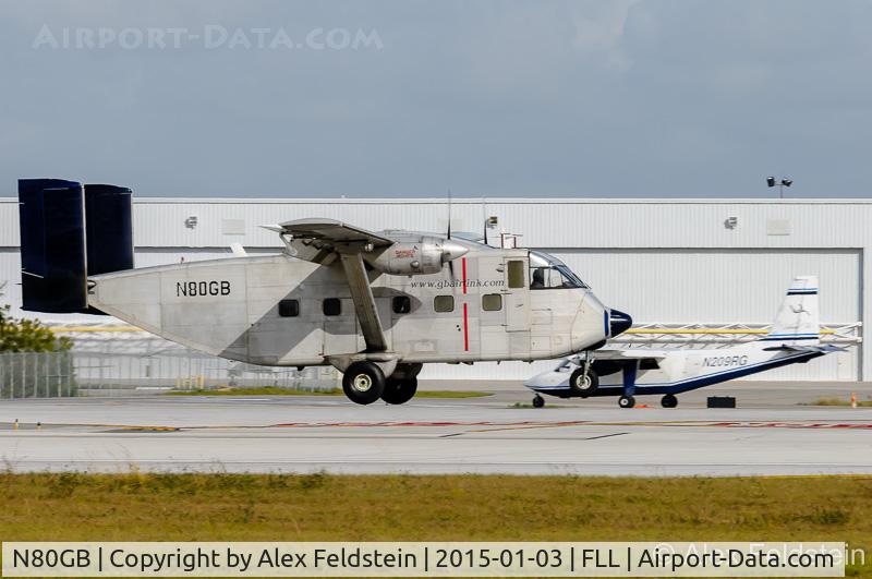 N80GB, 1970 Short SC-7 Skyvan 3M-400 C/N SH.1888, Ft. Lauderdale