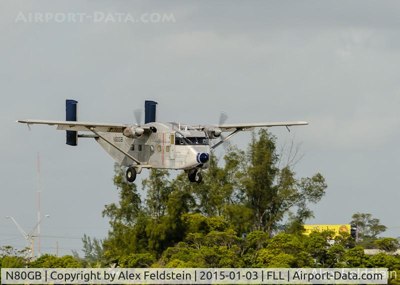 N80GB, 1970 Short SC-7 Skyvan 3M-400 C/N SH.1888, Ft. Lauderdale