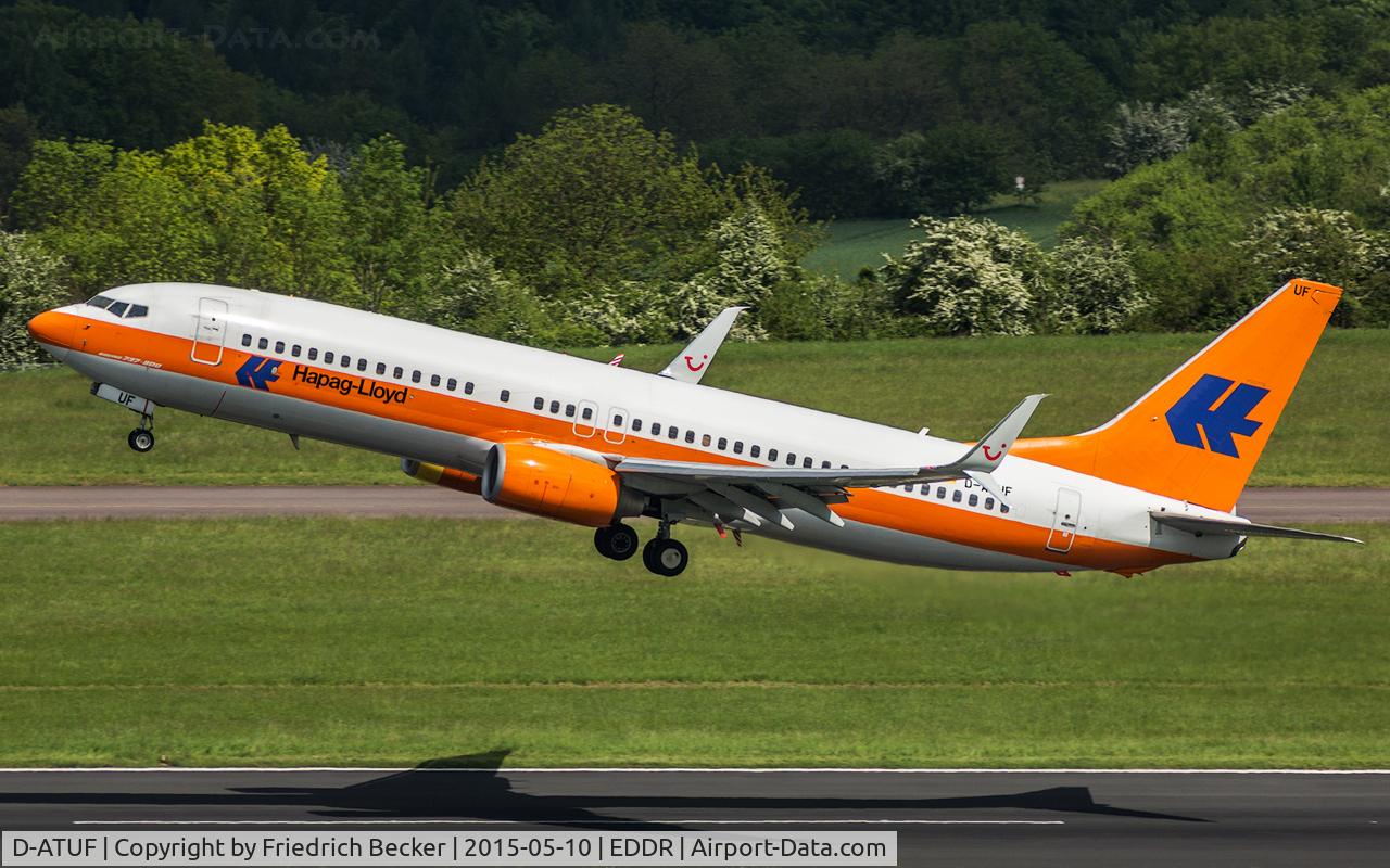 D-ATUF, 2006 Boeing 737-8K5 C/N 34687, departure to Palma via RW27