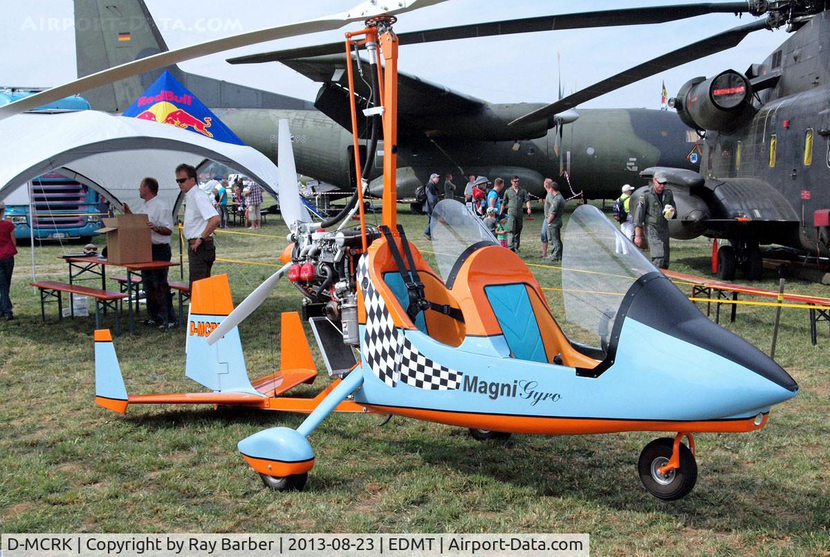 D-MCRK, 2011 Magni Gyro M-16 Tandem Trainer C/N 16-11-6404, Magni M-16 Tandem Trainer [16-11-6404] Tannheim~D 23/08/2013
