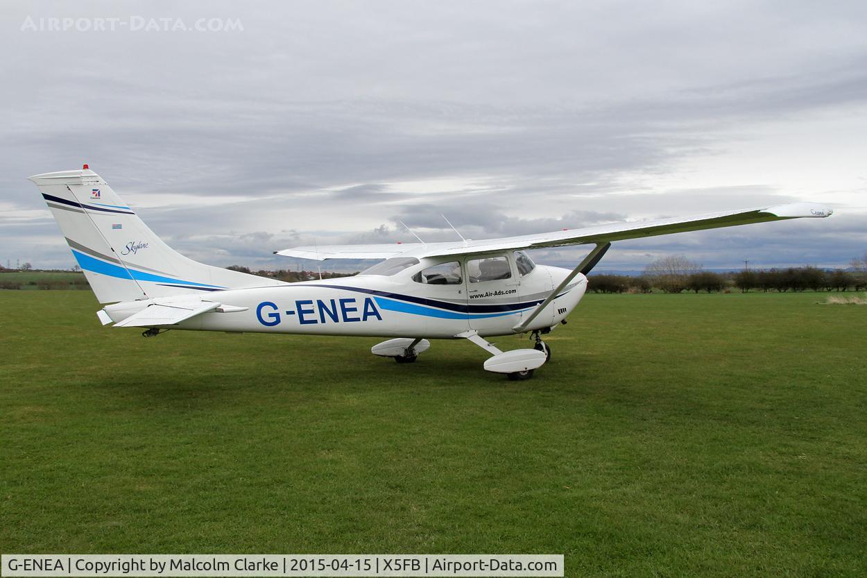 G-ENEA, 1971 Cessna 182P Skylane C/N 182-60895, Cessna 182P Skylane at Fishburn Airfield UK,April 15th 2015.
