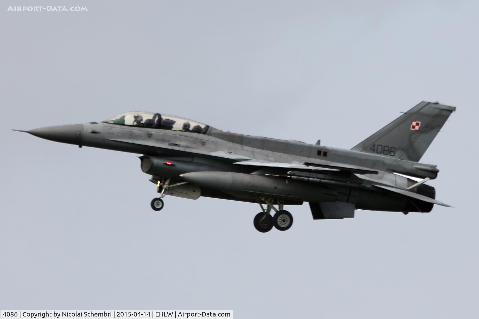4086, Lockheed Martin F-16DJ Fighting Falcon C/N JD-11, Day 2 wave 2 landings