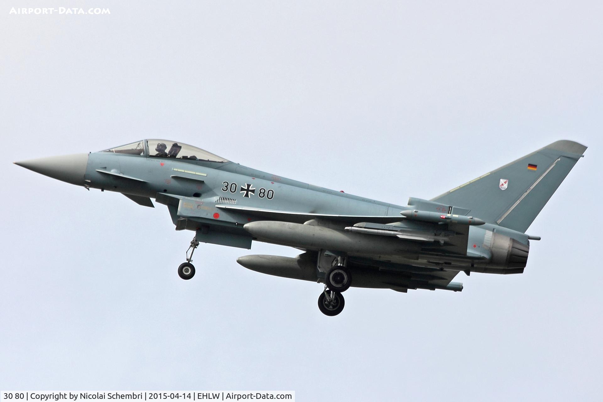 30 80, 2011 Eurofighter EF-2000 Typhoon S C/N GS060, Day 2 wave 2 landings