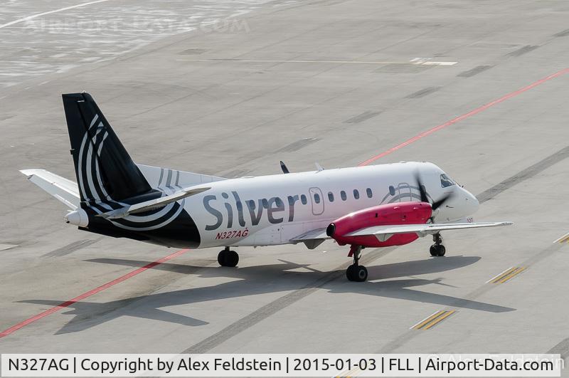 N327AG, 1997 Saab 340B C/N 340B-427, Ft. Lauderdale