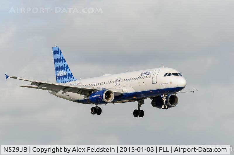 N529JB, 2001 Airbus A320-232 C/N 1610, Ft. Lauderdale