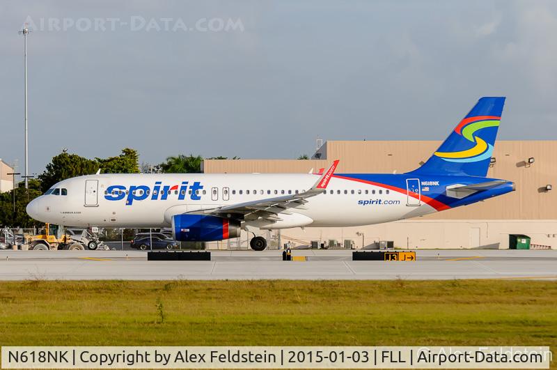 N618NK, 2012 Airbus A320-232 C/N 5458, Ft. Lauderdale