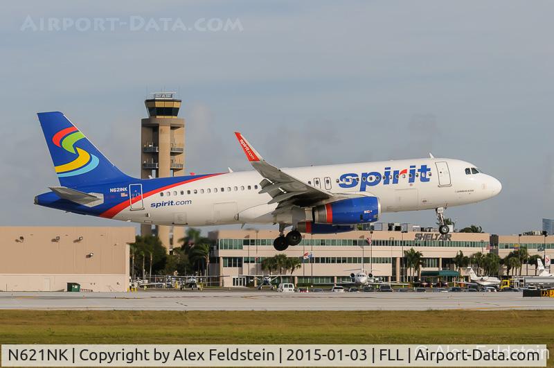 N621NK, 2013 Airbus A320-232 C/N 5672, Ft. Lauderdale