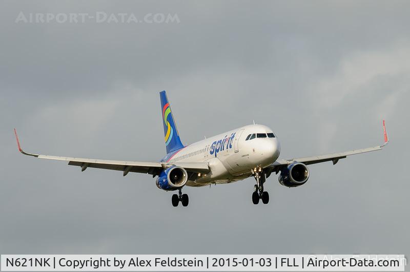 N621NK, 2013 Airbus A320-232 C/N 5672, Ft. Lauderdale