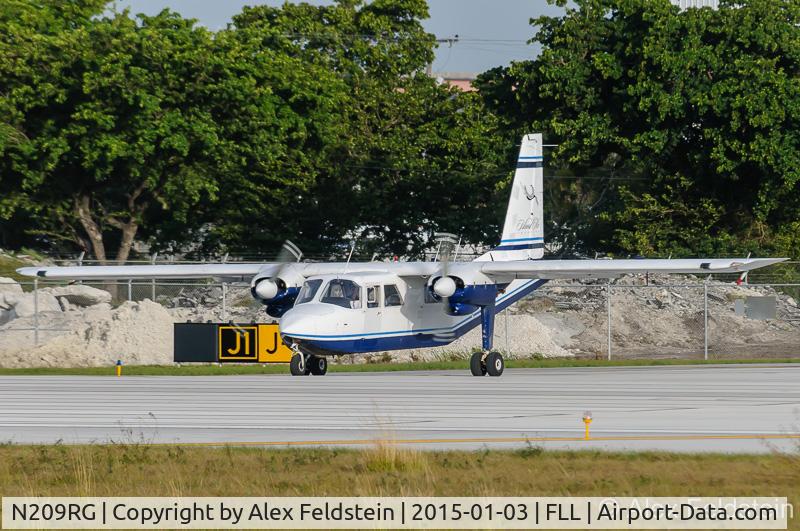 N209RG, 1971 Britten-Norman BN-2A-6 Islander C/N 209, Ft. Lauderdale
