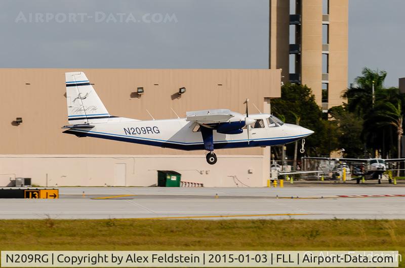 N209RG, 1971 Britten-Norman BN-2A-6 Islander C/N 209, Ft. Lauderdale