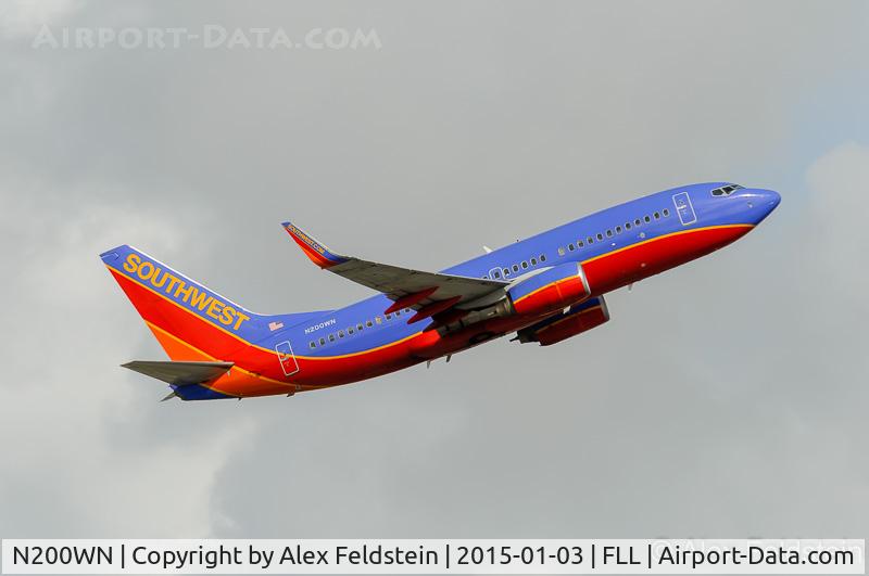N200WN, 2005 Boeing 737-7H4 C/N 32482, Ft. Lauderdale