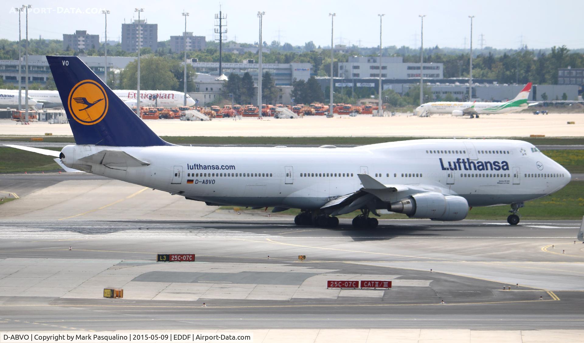 D-ABVO, 1996 Boeing 747-430 C/N 28086, Boeing 747-400