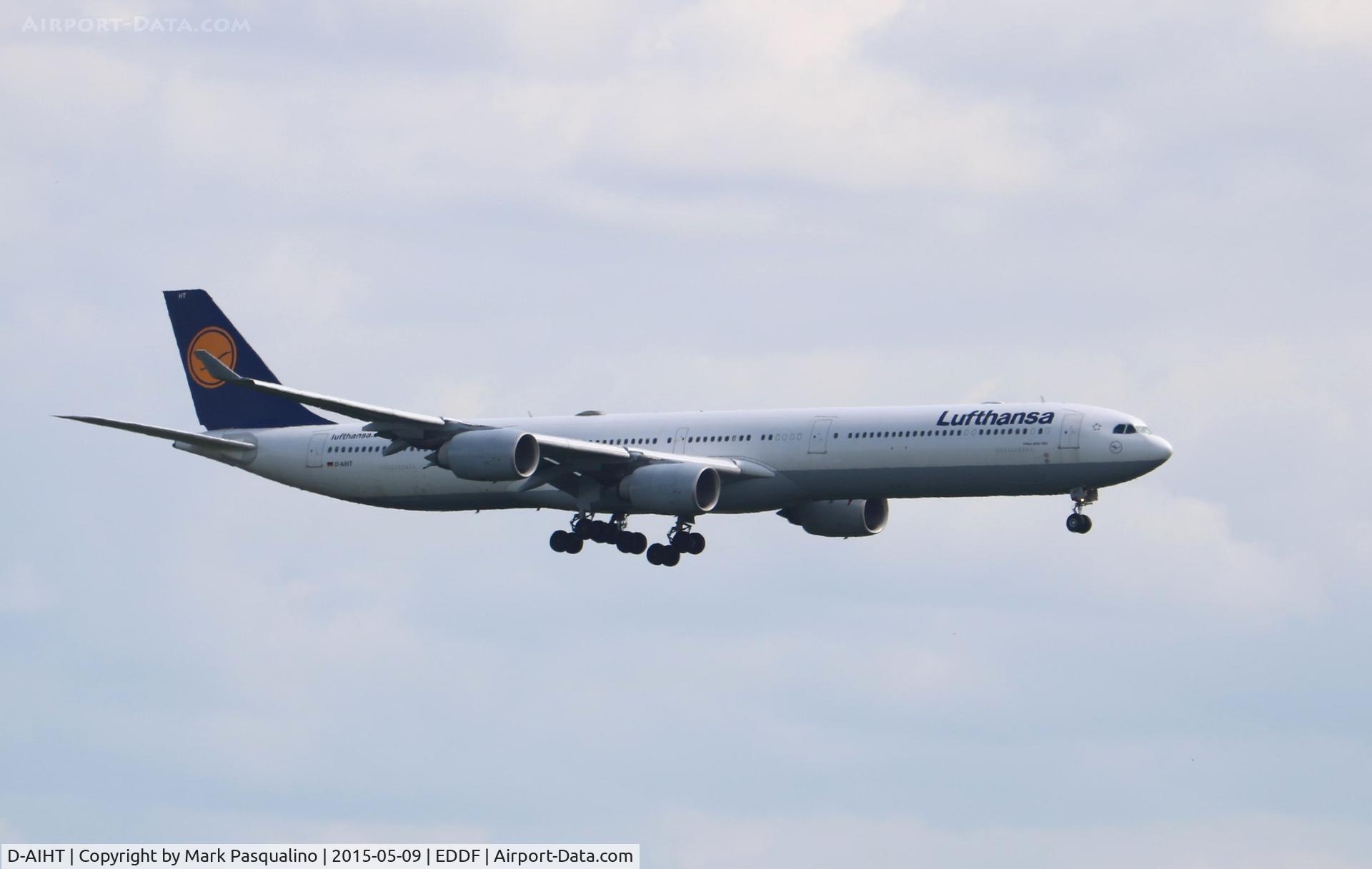 D-AIHT, 2008 Airbus A340-642 C/N 846, Airbus A340-600