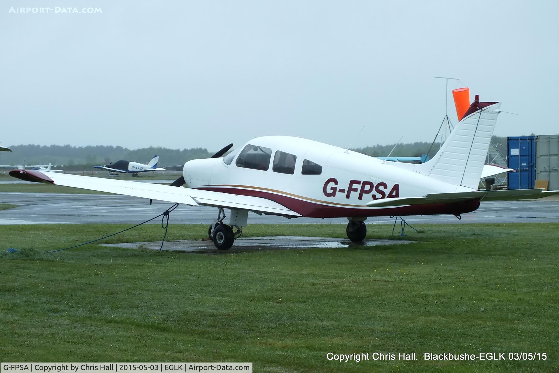 G-FPSA, 1986 Piper PA-28-161 Cherokee Warrior II C/N 28-8616038, Falcon Flying Services