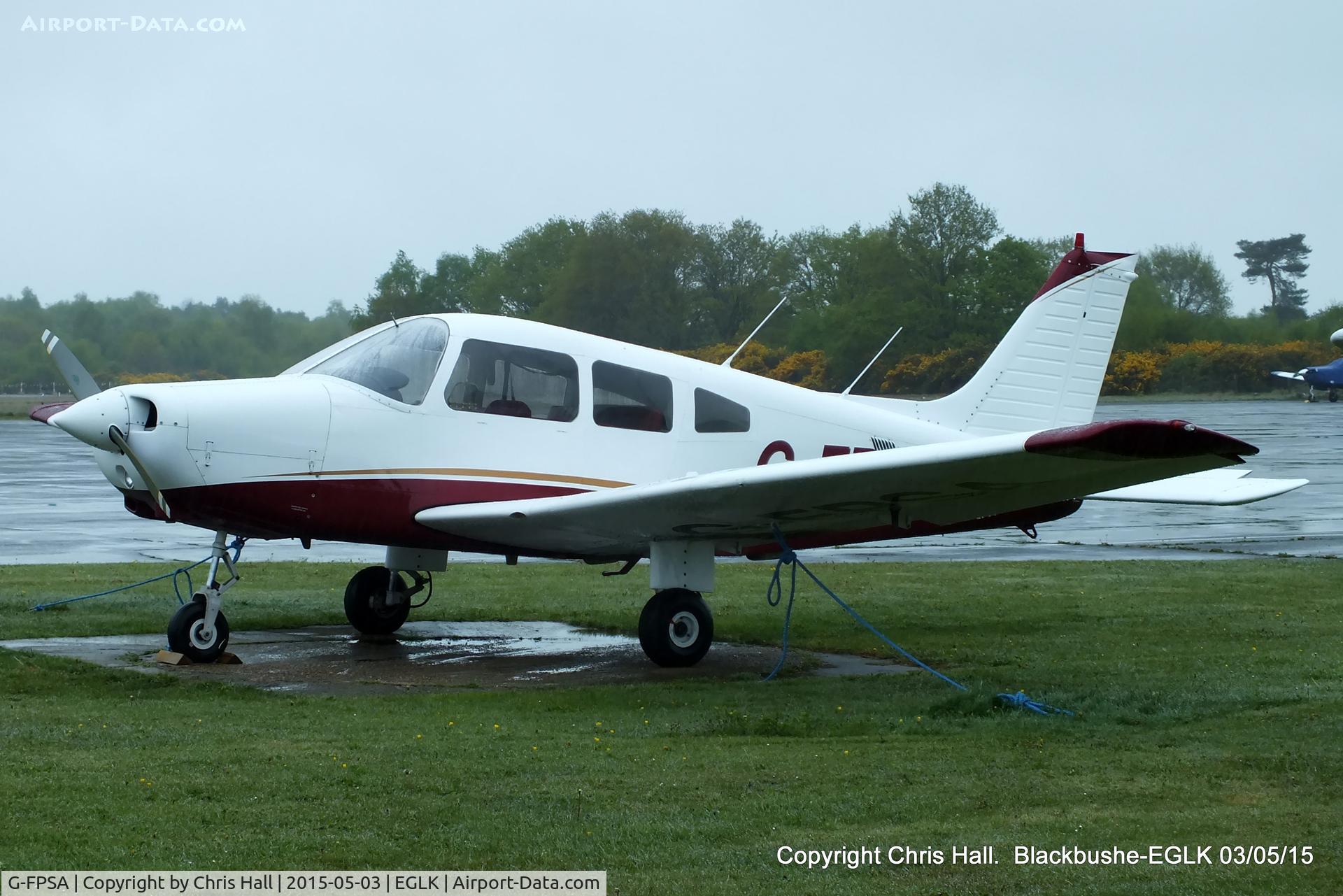 G-FPSA, 1986 Piper PA-28-161 Cherokee Warrior II C/N 28-8616038, Falcon Flying Services